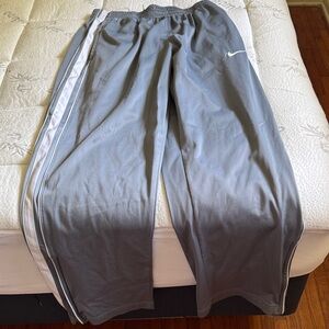 Nike Gray Pants with White Accent